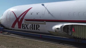 767 Fuselage Arrives at Wright-Patt