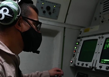 AWACS crew eyes over the battle