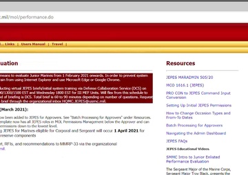 Junior Enlisted Performance Evaluation Systems