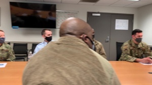 Female First Sergeant represents Wing Diversity