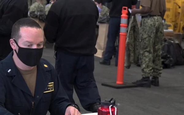 USS Carl Vinson (CVN 70) Receives COVID-19 Vaccine