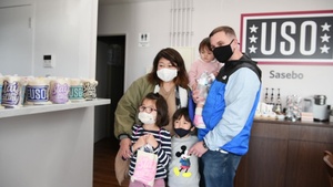 Commander, Fleet Activities Sasebo's USO Stay Healthy Bags