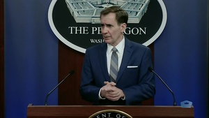 Pentagon Press Secretary Holds Briefing