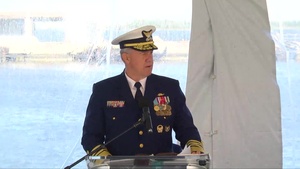 Coast Guard Cutter Stone Commissioning Ceremony