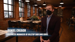 Interview with the manager of the new renovated Hilltop Restaurant