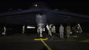 393rd EBS complete final BTF Europe hot pit refueling