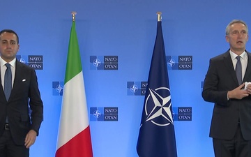 NATO Secretary General meeting with the Italian Minister of Foreign Affairs
