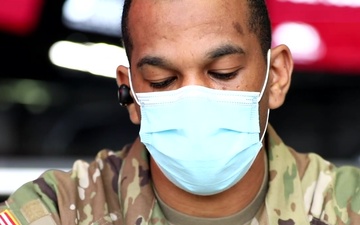 VST Soldiers Prepare to open the Atlanta Community Vaccination Center