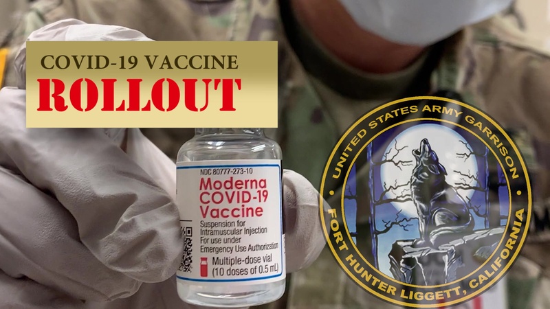 COVID-19 Vaccine Rollout at Fort Hunter Liggett