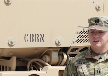 Part 1: Capt. Shelby Hensley, 318th Chemical Co. commander, speaks on importance of women in military