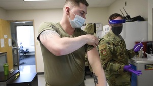 (NO LOWER THIRDS) 180FW: A Regional COVID-19 Vaccination Center for the Military