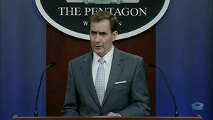 Pentagon Press Secretary Holds Briefing