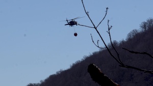 National Guard Aviators Train to Suppress Wildfires in NY