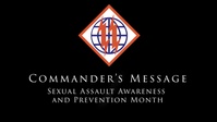 2d TSB Commander's Message: Sexual Assault Awareness & Prevention Month