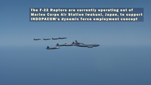 Fifth Generation Fighters Train in Japan