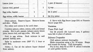 The History Galley: Salmon Cakes