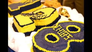 Camp Lemonnier Sailors Celebrate CPO Birthday