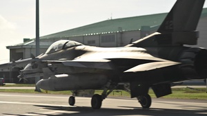 F-22 Hawaiian Raptors and F-18 Aggressor Squadron Participate in Exercise Pacific Raptor