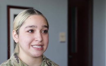 U.S. Air Force A1C Alaniz talks about her role for the upcoming CVC