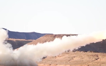 15th MEU HIMARS fire rockets in Tabuk, KSA