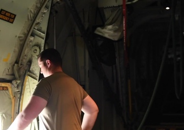 492nd SOW aircrew conduct a training flight aboard an AC-130J