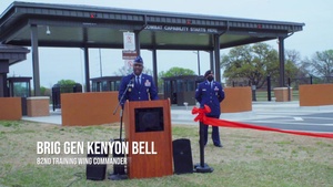 Sheppard Main Gate Ribbon Cutting Ceremony