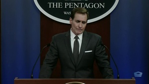 Pentagon Press Secretary Holds News Conference