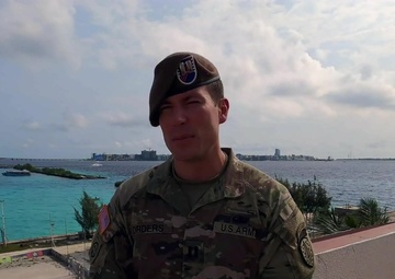 Capt. Matt Orders discusses his recent experiences in the Maldives with 5th SFAB