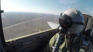 B-Roll stringer, 1st Lt. Emily Fillmore, Go Pro footage T-38