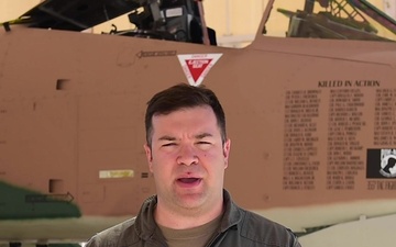 A-10 Thunderbolt II Demonstration Team commander PSA for LiveAirshowTV