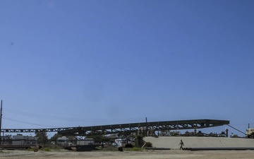 NMCB-3 Launches Medium Girder Bridge