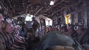 2nd MAW Marines participate in operational logistics exercise