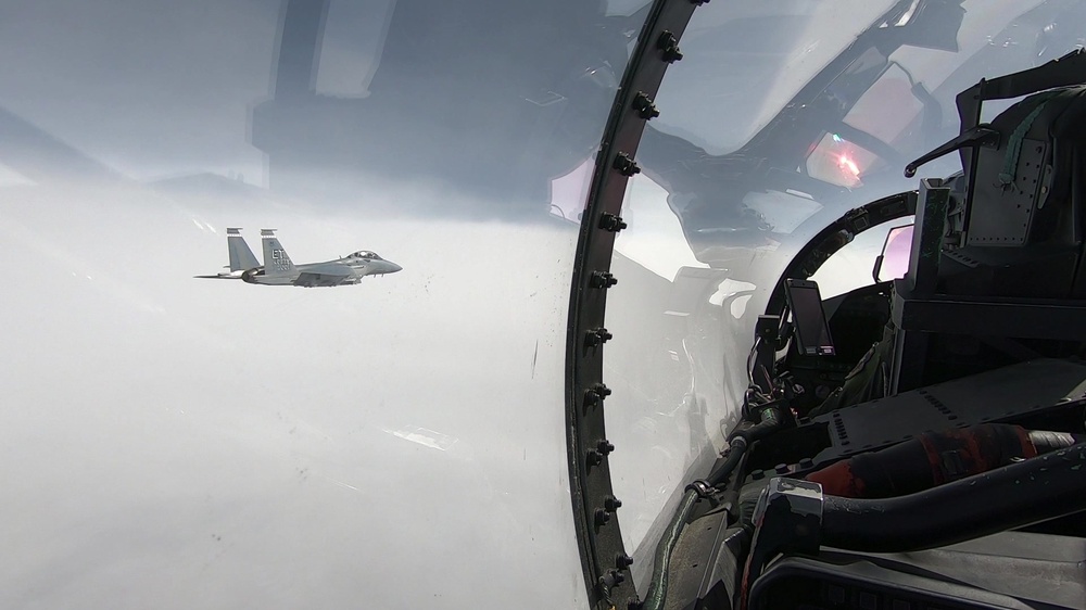 DVIDS Video First F15EX Eagle II flies from Boeing to Eglin Air Force Base