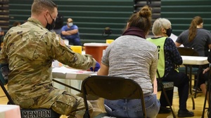 MING Vaccination Testing Team assist the Branch-Hillsdale-St. Joseph Community Health Agency