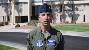 Lt. Col. Ethan Waitte provides an update on the 232nd Combat Training Squadron