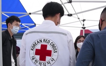 Korean Red Cross Blood Drive