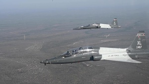 T-38 bulls in the sky