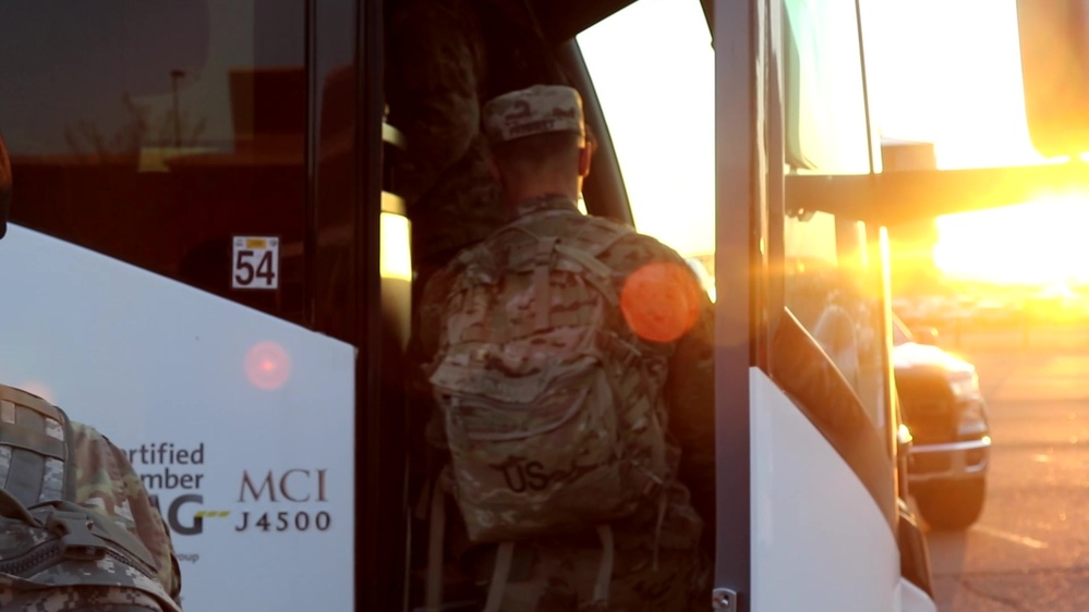 DVIDS Video U.S. Army Soldiers from Fort Carson deploy to the