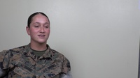 Gunnery Sgt. GonzalezDawkins receives Master Gunnery Sergeant Acevedo Award as Marine Corps Motor Transport Chief of the Year for Fiscal Year 2020
