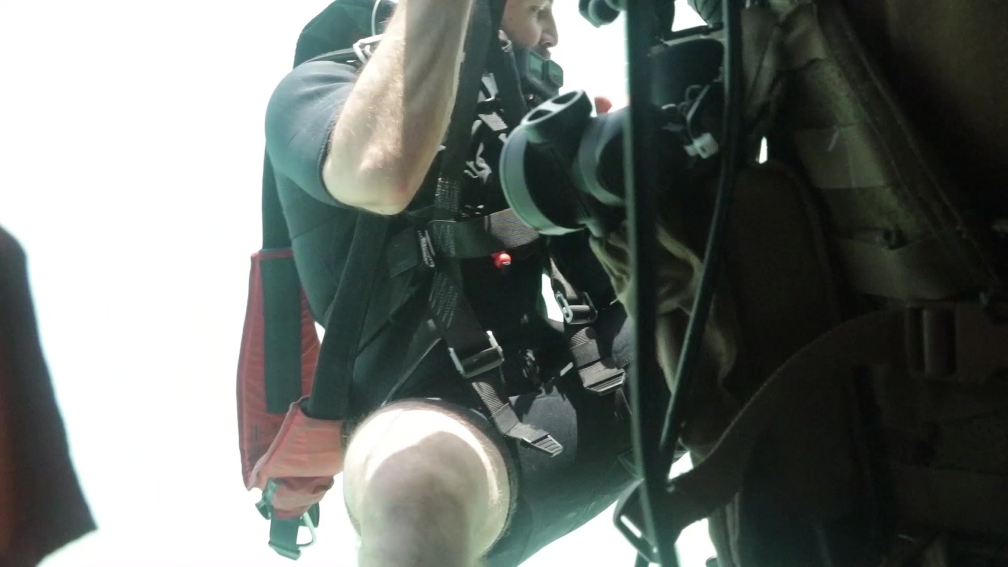 210404-A-IY623-0004 NAVAL SUPPORT ACTIVITY (April 4, 2021) – Helicopter Sea Combat Squadron (HSC) 26 conducts combat search and rescue training during exercise Neon Defender 21 in the Gulf of Bahrain, April 4. Neon Defender 21 is a bilateral maritime exercise between the U.S. and Bahrain, designed to enhance interoperability and readiness, fortify military-to-military relationships and advance operational capabilities, allowing participating naval forces to effectively develop the necessary skills to address threats to regional security, freedom of navigation and the free flow of commerce. (U.S. Army photo by Spc. Evens Milcette Jr.)