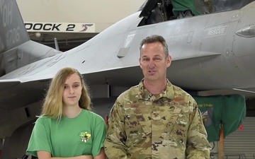 180FW Commander Thanks Military Kids During Month of the Military Child