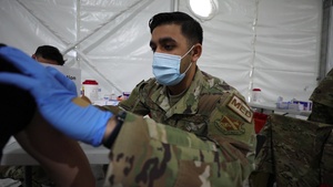 The 335th AEG Starts the Second Week of Inoculations