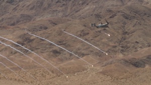 Marine aviators train to react to threats on the ground (B-Roll)