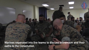 2/5 Fox Company conducts Stand-Down to Address Extremism in the Ranks