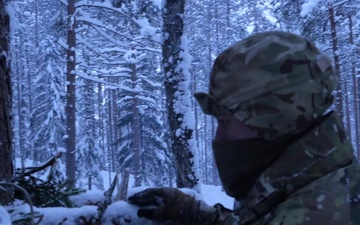 Winter soldiers – UK troops train in Estonia in freezing temperatures (master)