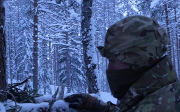 Зимние солдаты – британские войска тренируются в Эстонии при минусовых температурах
