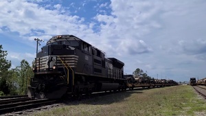 U.S. Marines conduct rail operations during exercise Dynamic Cape 21.1
