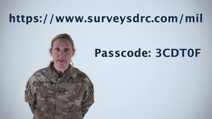 130th AW Update: The Defense Equal Opportunity Climate Survey (DEOCS)