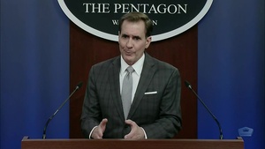 Pentagon Press Secretary Holds News Conference