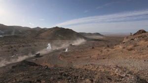 Marines fire and maneuver (B-Roll)